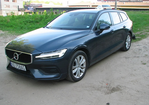 Volvo V60 cena 92900 przebieg: 155000, rok produkcji 2018 z Olsztyn małe 2